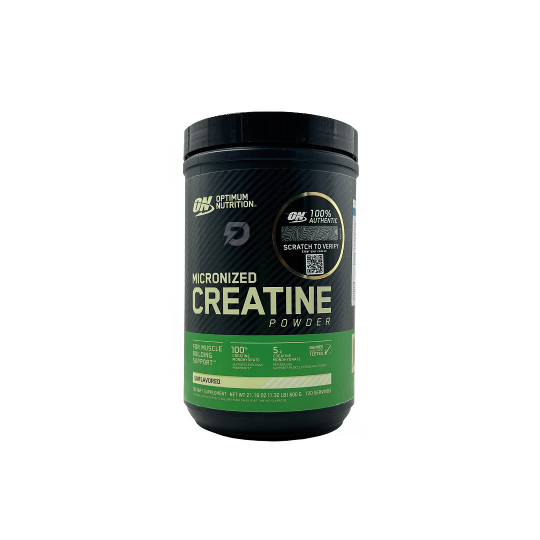 CREATINA MICRONIZADA OPTIMUM NUTRITION 600 GRAMOS