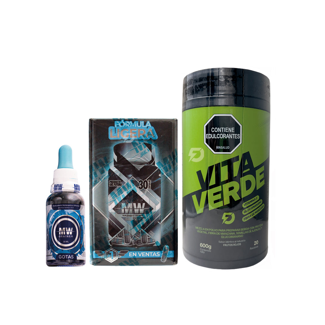 KIT MW SILVER + VITA VERDE 600 GRAMOS