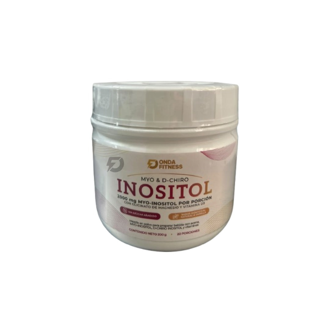 MYO & D-CHIRO INOSITOL CON GLICINATO DE MAGNESIO Y VITAMINA D3 200 GRAMOS