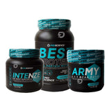 PROTEÍNA BEST PROTEÍN 2.04 LIBRAS + PRE ENTRENO INTENZE 1.9 LIBRAS + AMINOACIDOS ARMY 1.2 LIBRAS