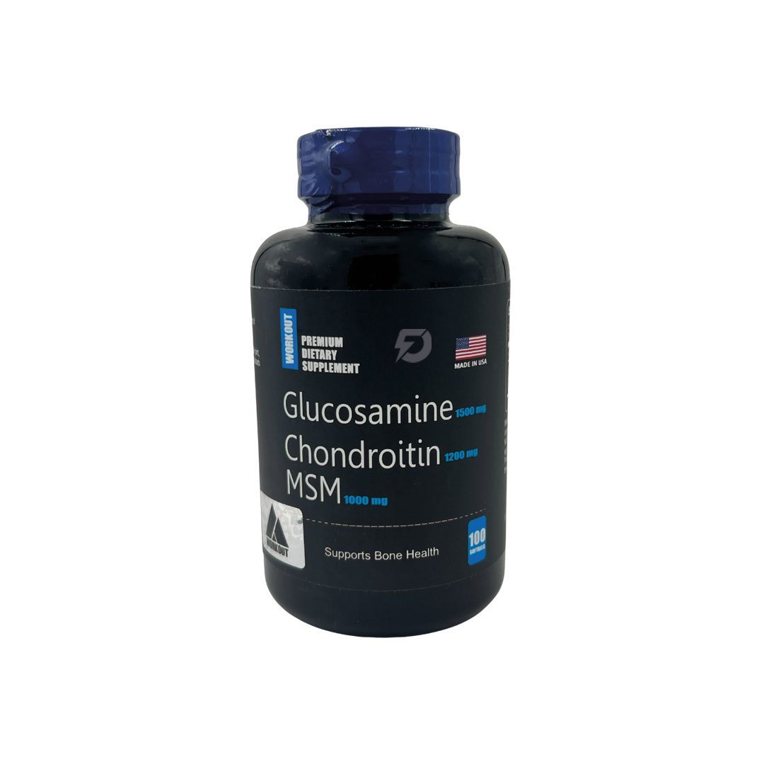 GLUCOSAMINE 1500 MG CHONDROITIN 1200 MG MSM 1000 MG 100 CAPSULES