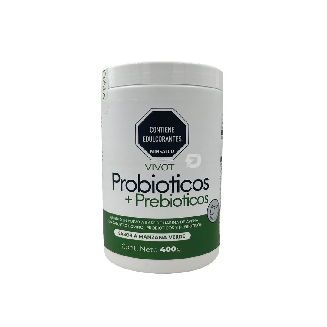 PROBIÓTICOS + PREBIOTICOS 400 GRAMOS