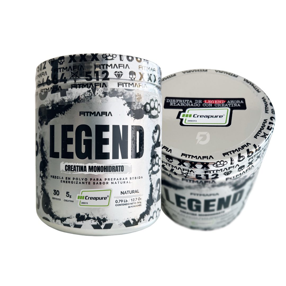 CREATINA LEGEND 360 GRAMOS CON SELLO CREAPURE